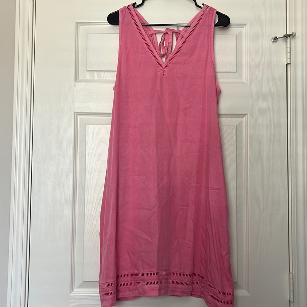 Susina Light Pink Tank Sleeveless Dress